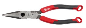 Milwaukee Tool 8" Long Nose Comfort Grip Pliers (USA)