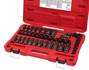 Milwaukee 43 Piece 3/8" Drive Impact SAE & Metric Socket Set 49-66-7009