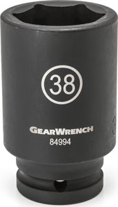 38MM 3/4" Drive Deep 6 Pt