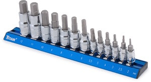 13 Piece Metric Hex Bit Socket