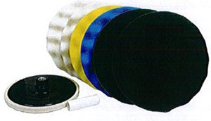 9" Waffle Pad Polishing Pack