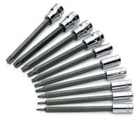 10 Piece Long Torx Bit Socket