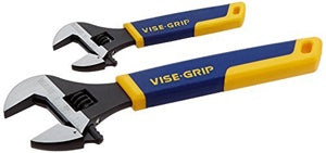 2PC.Adjustable Wrench Set