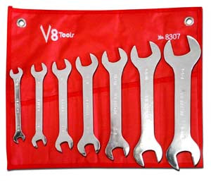 7 Piece SAE Super Thin Wrench