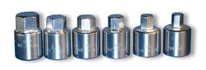 6 Piece 1/2"Drive Hex Socket