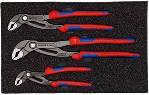 3PC Cobra Comfort Grip Pliers