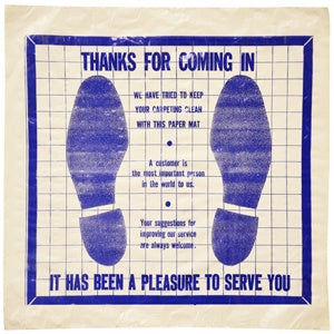 500 Roll Plastic Backed Floor