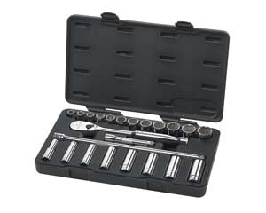 23 pc. 1/2 Drive SAE Socket