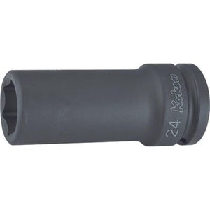 Ko-ken USA 16301M-24 3/4 Sq. Dr. Socket 24mm 6 point Length 100mm Thin walled 16301M-24