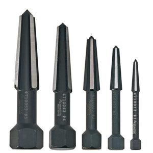 KNIPEX Rennsteig 5-Pc. Double Edge Screw Extractor set, 9R4719003