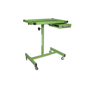 K Tool International Work Table 30 Inch Adjustable (Matte Green), 75108