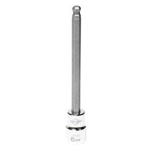Mayhew 6 MM Metric Ball Hex Medium Insert Socket Bit, 3/8-Inch Drive, 16520