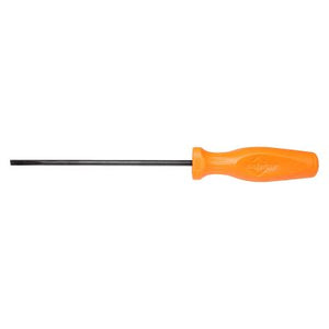 Mayhew Hi Vis Orange Slotted 3/16-Inch x 6-Inch Screwdriver 27316HVO