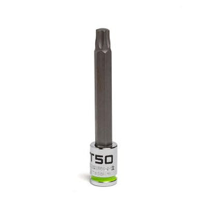 Grip Edge Tools 3/8" Dr RPT Long Star Bit Socket T50, STB50L