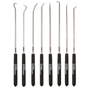 Ullman Devices Corp. 9-3/4" Long 8 Piece Hook & Pick Set, CHP8-L