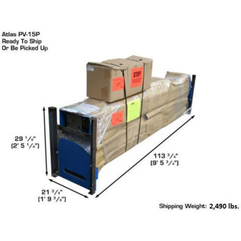 Image of Atlas Automotive Equipment PV15PX 15,000 lb Overhead 2-Post Lift