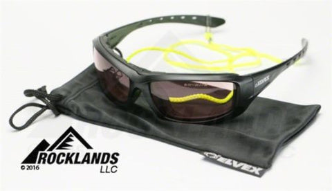 Elvex GoSpecs Pro™ Anti Fog Safety Glasses Copper Blue Blocking Ballistic Lens