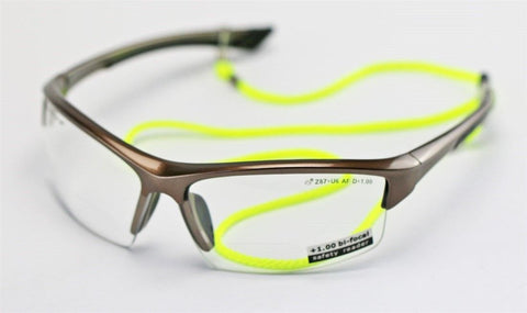Image of Elvex Delta Plus Sonoma™ RX350™ Bifocal Safety/Reading Glasses Clear 1.0 to 3.0 Magnification KIT1
