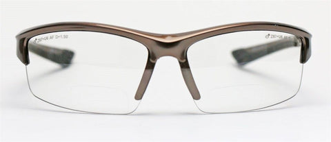 Image of Elvex Delta Plus Sonoma™ RX350™ Bifocal Safety/Reading Glasses Clear 1.0 to 3.0 Magnification KIT1