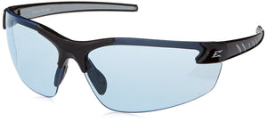 Edge Eyewear DZ113-G2 Safety Glasses, Black with Light Blue Lens