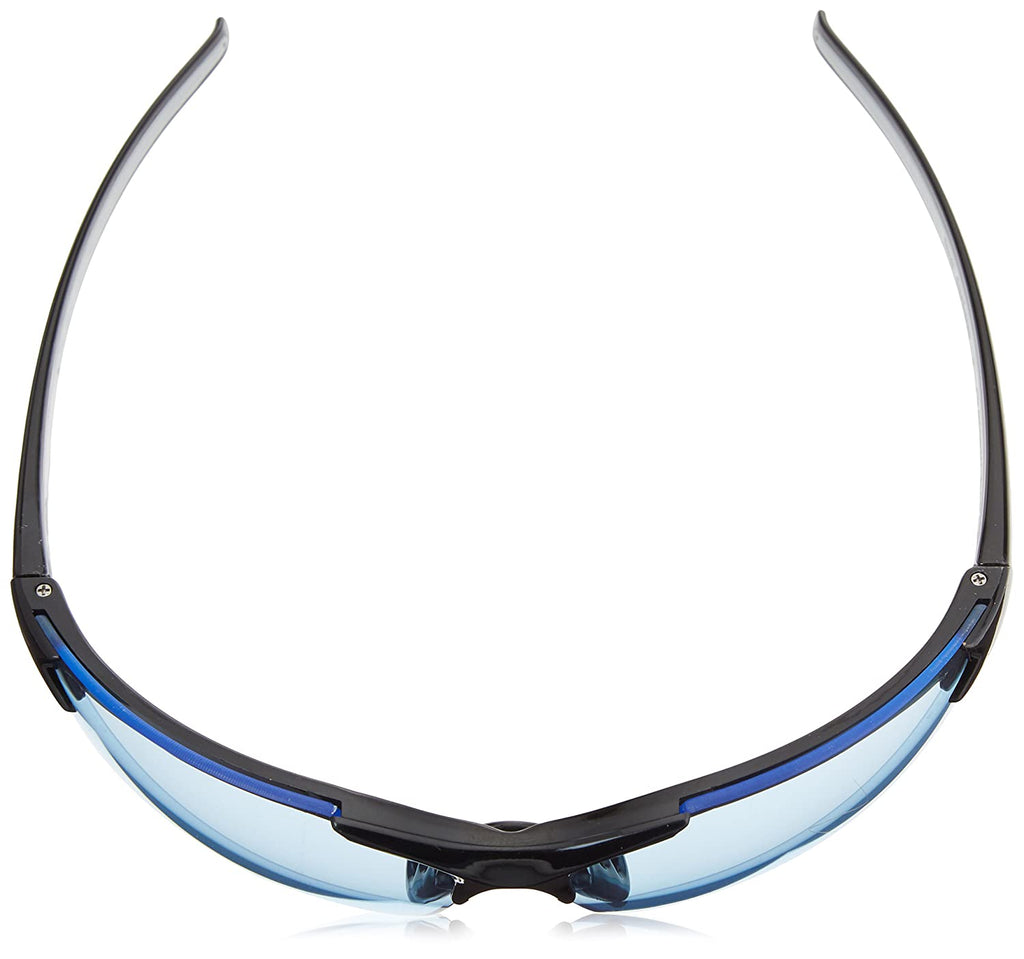 Edge Eyewear DZ113-G2 Safety Glasses, Black with Light Blue Lens