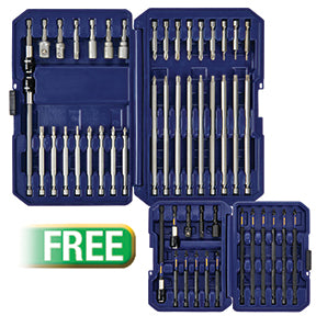 Irwin 34pc Fastner Drive set with FREE Impact Fastner Drive set
