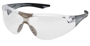 Elvex Delta Plus Avion Slim Fit Kids Shooting/Safety Glasses Clear Lens Black Frame