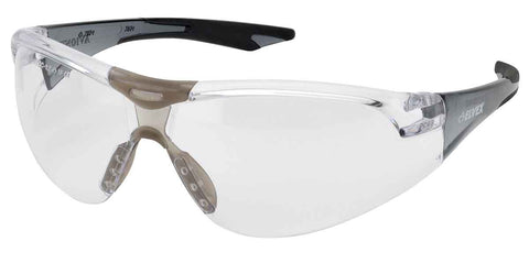 Image of Elvex Delta Plus Avion Slim Fit Shooting/Ballistic Safety Glasses Clear Anti-Fog Lens Black Frame