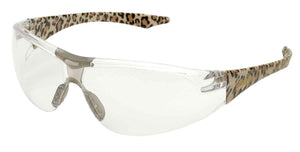 Elvex Delta Plus Avion™ Safety/Shooting Glasses Clear Lens/Leopard Frame Women Z87.1