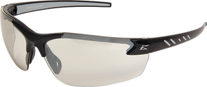Edge Eyewear DZ111G Zorge Safety Glasses, Black with Clear Lens