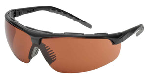 Elvex Delta Plus Denali Sun/Shooting/Safety Glasses Copper Blue Blocker Lens Z87.1