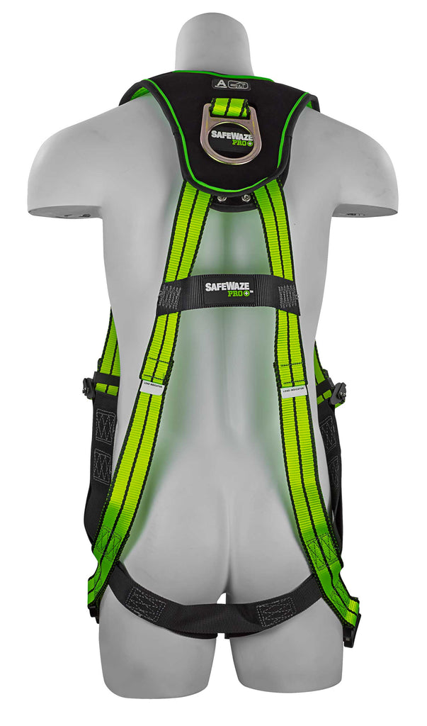 SafeWaze Pro+ Flex Premium Vest Harness, FS-FLEX280