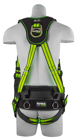 Image of SafeWaze Pro+ Flex Construction Harness, FS-FLEX360