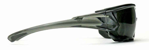 Image of Delta Plus Go Specs IV Safety/Glasses/Goggles  Anti-Fog Lens Dark Gray Temples Z87.1