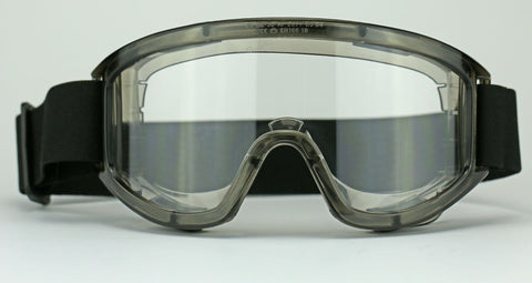 Image of Elvex Delta Plus Visionaire Safety Goggles Clear Anti-Fog Anti-Scratch Over Fit Z87.1