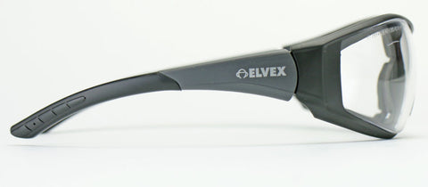 Image of Elvex Go Specs II G2 Safety/Shooting/Glasses/Goggles Clear & Grey Anti-Fog Lens