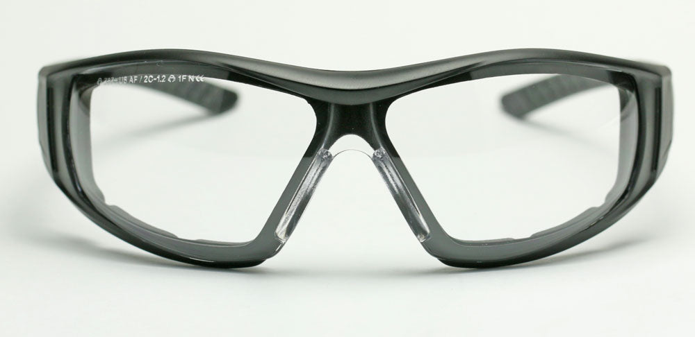 Elvex Go Specs II G2 Safety/Shooting/Glasses/Goggles Clear & Grey Anti-Fog Lens