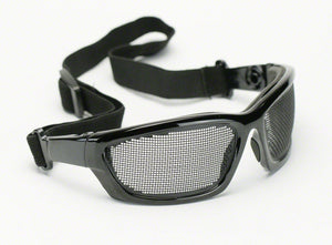 Elvex Air Spec Fog Proof Safety/Sport Glasses Stainless Steel Mesh Z87.1