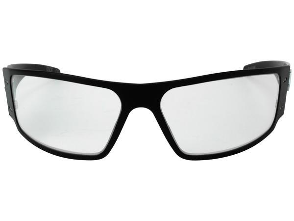 Magnum Series Sunglasses Black Frame, Clear Lens