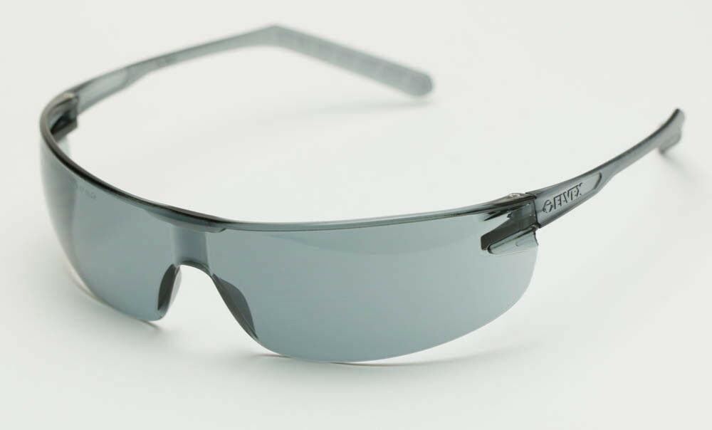 Elvex Delta Plus Helium 15 Safety/Sun Glasses Gray PC Lens  Z87.1