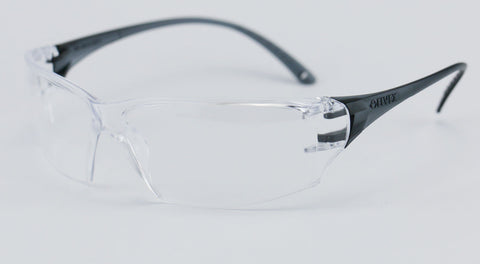 Elvex Delta Plus Helium 18 Safety Glasses Clear PC Lens Z87.1