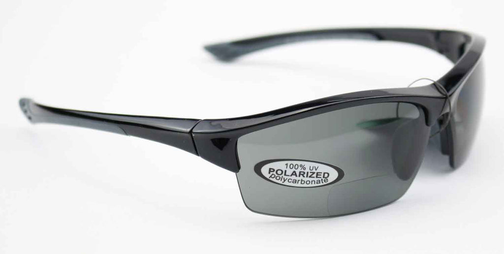 magna-FIRE MF3500 Bifocal Safety Glasses, Grey Polarized Lens