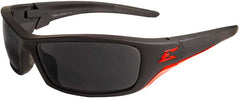 Edge Eyewear Reclus Torque Safety/Sun Glasses Matte Black Frame Smoke Lens SR136