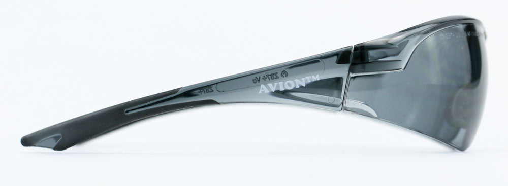 Elvex Delta Plus Avion Safety/Shooting/Sun Glasses Smoke Anti-Fog Lens Z87.1