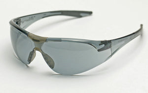 Elvex Delta Plus Avion SF Slim Fit Safety/Shooting/Tactical/Sun Glasses Anti-Fog Smoke Lens Black Frame