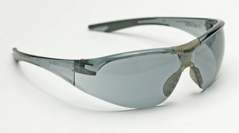 Image of Elvex Delta Plus Avion SF Slim Fit Safety/Shooting/Tactical/Sun Glasses Anti-Fog Smoke Lens Black Frame