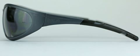 Image of Elvex Delta Plus XTS™ Safety/Tactical/Shooting Glasses Gray Anti-Fog Lens/Black Frame Z87.1