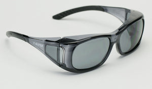 Elvex Delta Plus OVR Spec II Safety/Shooting/Tactical Sun Glasses Over Fit Glasses Z87.1