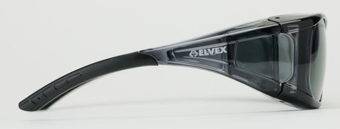 Image of Elvex Delta Plus OVR Spec II Safety/Shooting/Tactical Sun Glasses Over Fit Glasses Z87.1