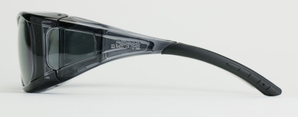 Elvex Delta Plus OVR Spec II Safety/Shooting/Tactical Sun Glasses Over Fit Glasses Z87.1